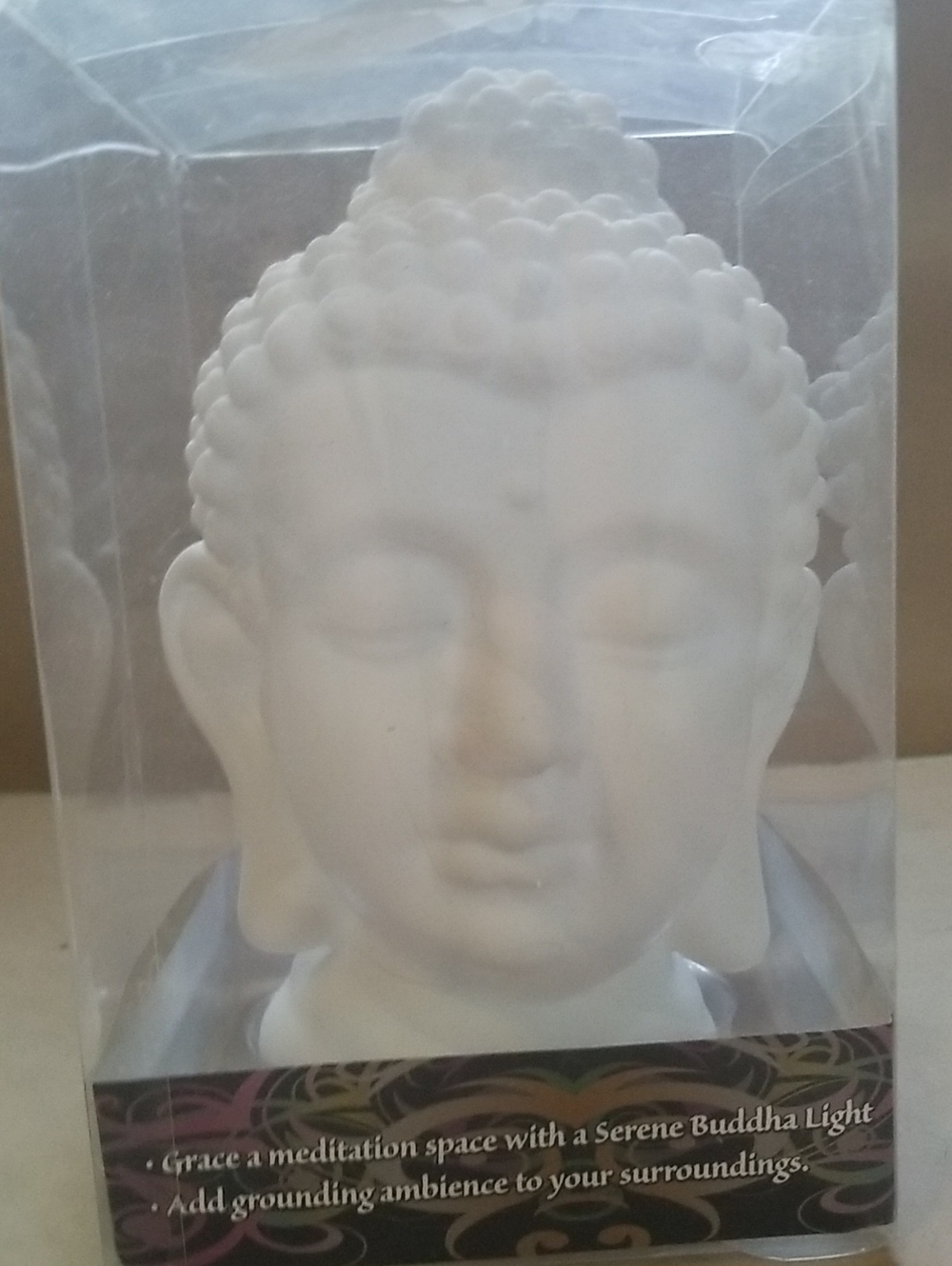 BUDDHA LED COLOR CHANGING LIGHT (SOFT PLASTIC)